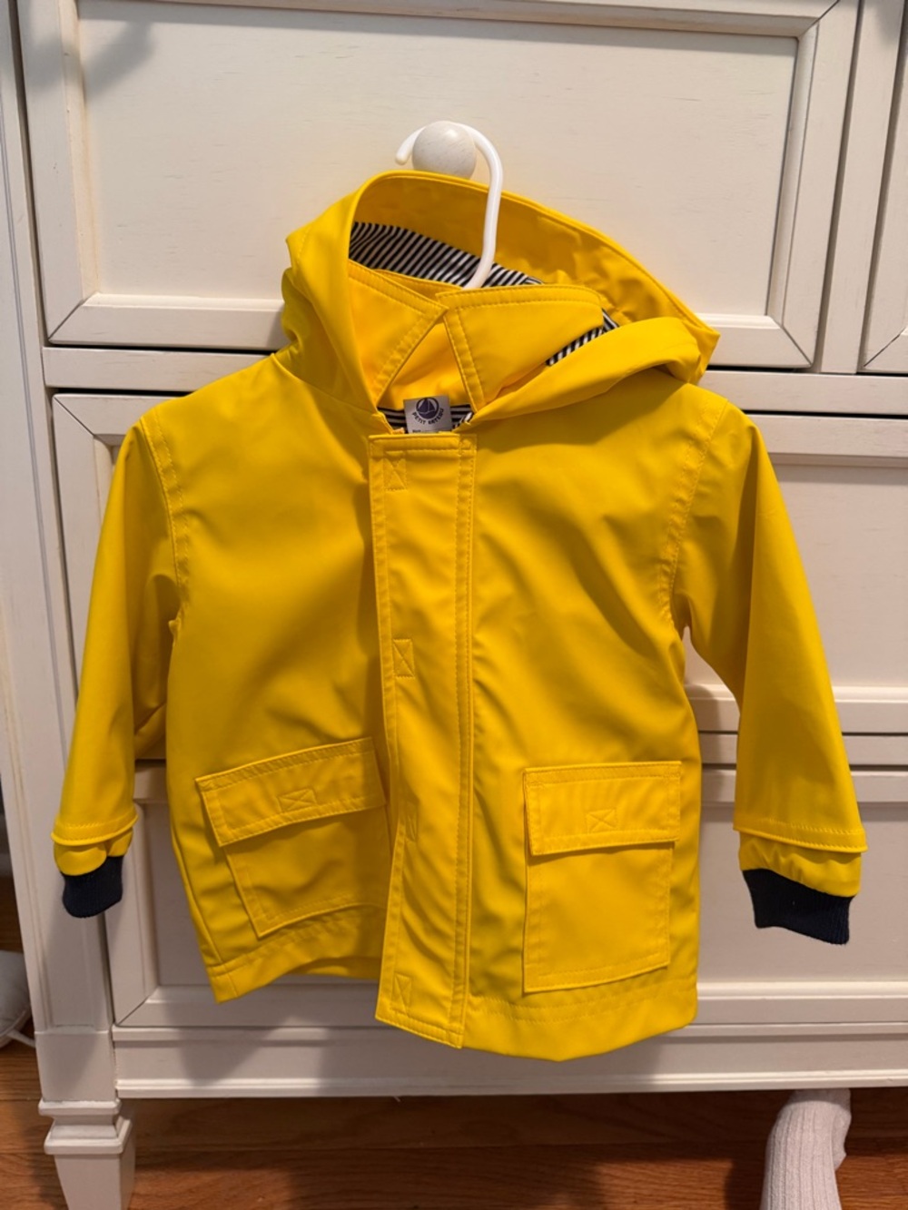 Petit Bateau Yellow Kids Raincoat LIKE NEW ✨